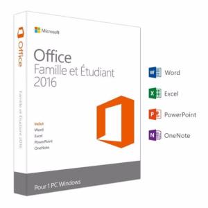 Microsoft Office Famille et Etudiant 2016